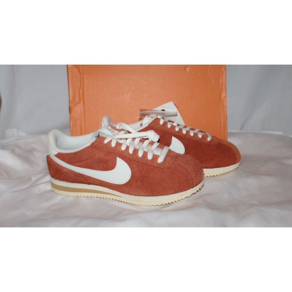 Nike Women 9.5 Men 8 Cortez Casual Athletic Sneakers Dark Russet NIB